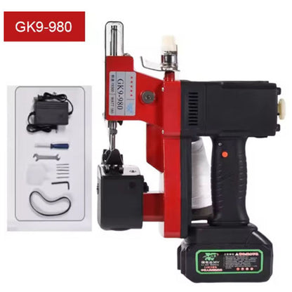 Handheld Electric Sewing Machine Portable Automatic Packaging Agriculture Textile Industry Woven Bag Sealing Machine GK9-980