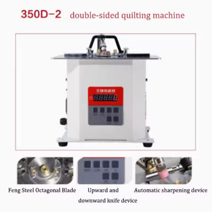 Computer Automatic Knife Adjustment Double-Sided Nylon Cashmere Slitting Machine automatic double-sided quilting machine