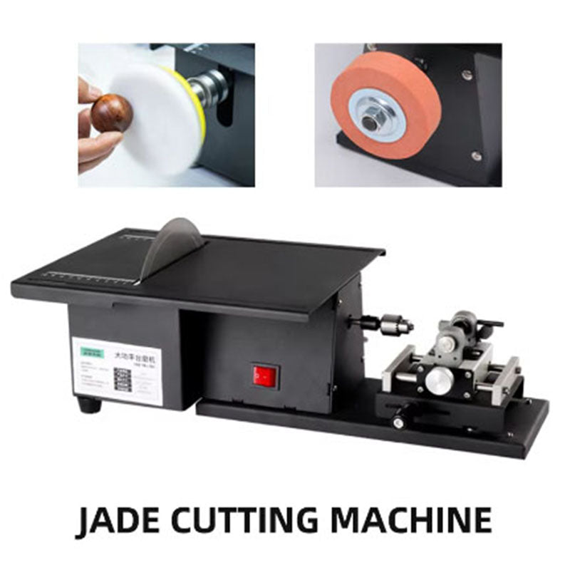 220V Multifunction Mini Table Saw Stone Polisher Jade Engraving Machine Grinding Polishing Machine Jade Cutting Machine