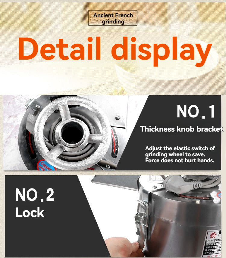 Commercial pulping machine 100 stainless steel funnel pulp separation pulping machine