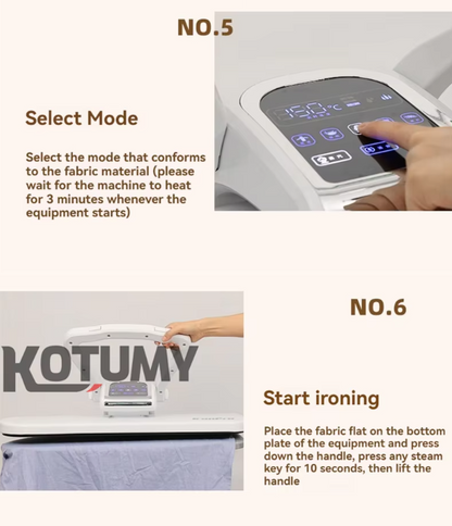 Intelligent steam pressure ironing machine, hanging ironing machine, iron ironing machine, clothing store, 110V/220V