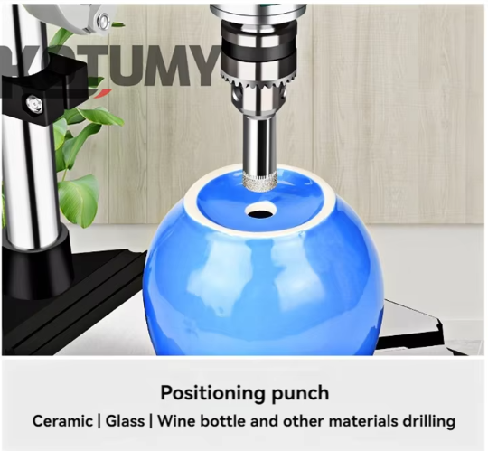 Desktop bottle cutting machine, electric glass ceramic bottle cutting machine, multifunctional polishing and drilling machine for making flower pots