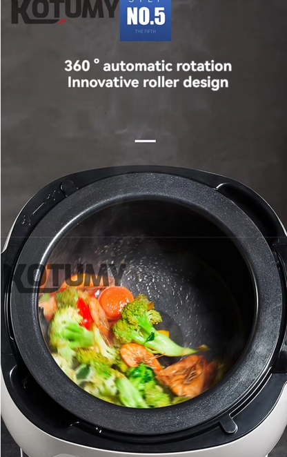 110V 220V automatic intelligent cooking machine, professional commercial food stir fry machine, electric robot cooking