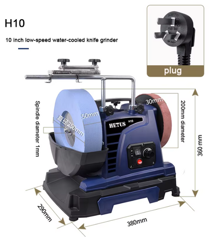 Household woodworking tools carving with inch low-speed water-cooled sharpening machine