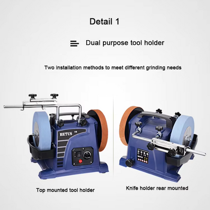 Household woodworking tools carving with inch low-speed water-cooled sharpening machine