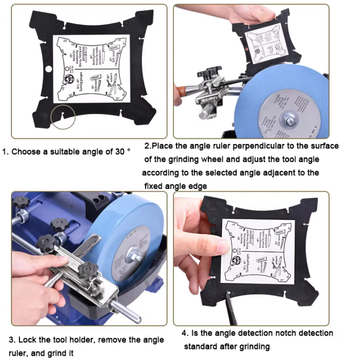 Household woodworking tools carving with inch low-speed water-cooled sharpening machine