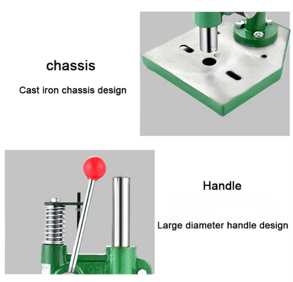 JM-16 round head/square head hand press professional manual press industrial desktop mini punch press