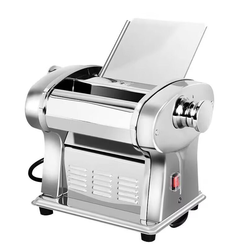 Household and commercial stainless steel electric noodle press, small fully automatic rolling and kneading machine