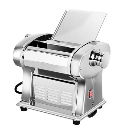 Household and commercial stainless steel electric noodle press, small fully automatic rolling and kneading machine