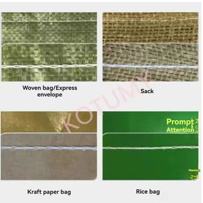 Handheld Electric Sewing Machine Portable Automatic Packaging Agriculture Textile Industry Woven Bag Sealing Machine GK9-980