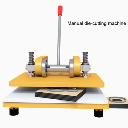 320 * 220mm Manual Die Cutting Machine Sampling Small Punching Press Machine Knife Die Cutting Machine Fabric Cutting Leather Cu