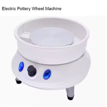 Electric Pottery Wheel Machine crafts Turntable Ceramic DIY Sculpting Tool Machine