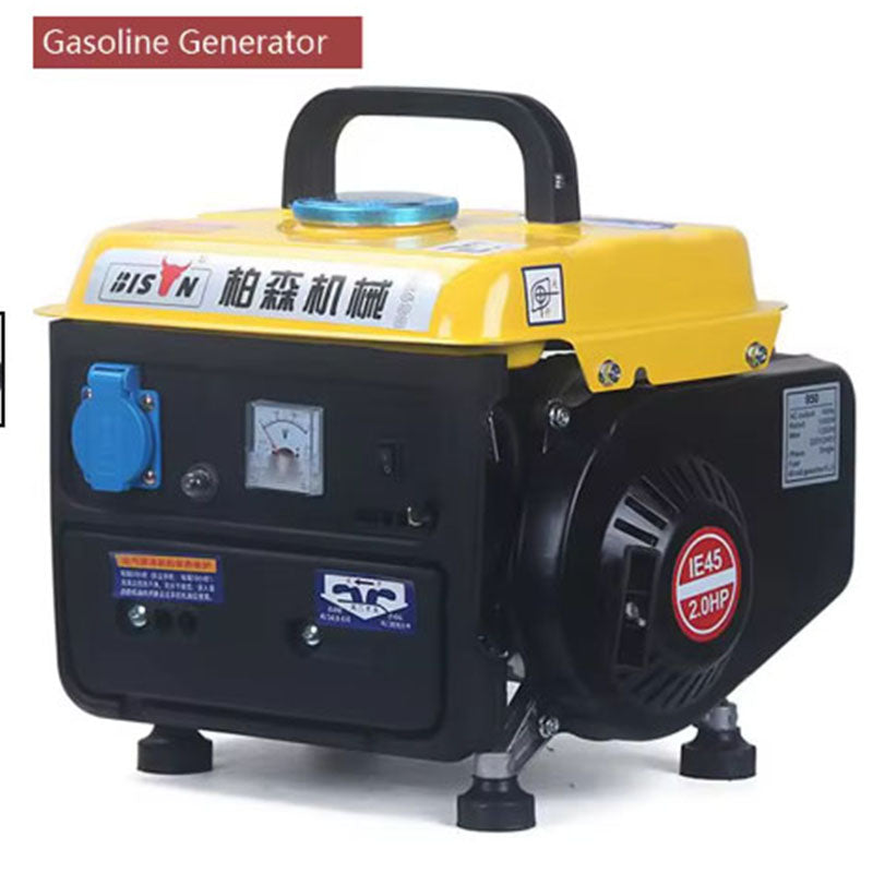 Small Gasoline Generator 220V Mini Handheld Portable Household Commercial Silent Manual Generator Tools And Equipment