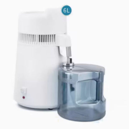 700W Household Pure Dew Distiller Distilled Water Machine 4L/6L Stainless Steel Distilled Water Maker For Home 220V