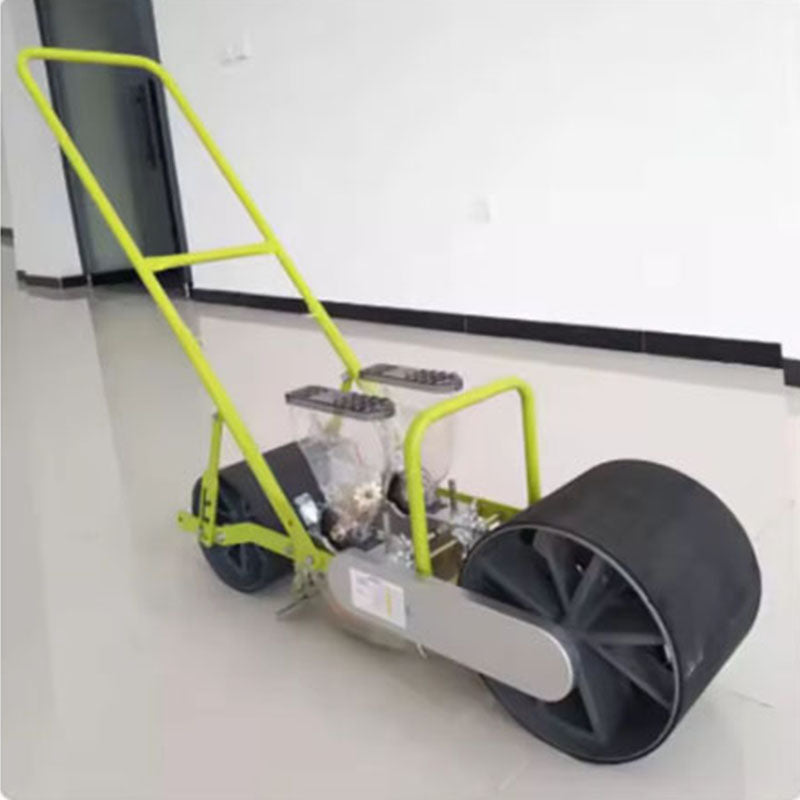 Carrot seeding planting machine cabbages vegetable hand push seeder