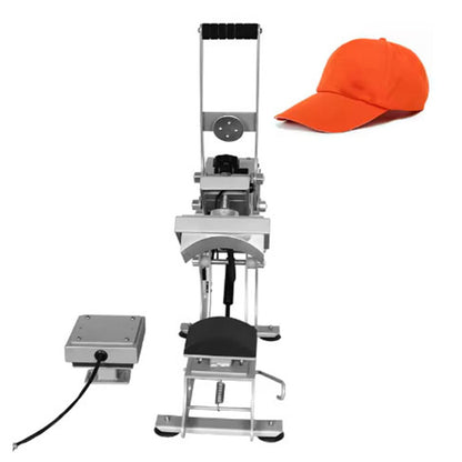 2 in 1 semi-automatic multifunctional Hat Cap Heat Press Printer Label Transfer heat transfer printing machine