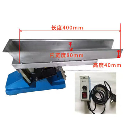 Small electromagnetic vibrating feeder processing capacity 1 ton vibration conveying machinery