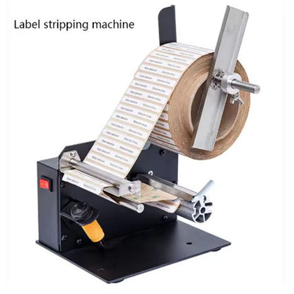 New Automatic Multi Row Label Peeling Machine Adhesive Label Peeling Separator Barcode Paper Tearing Machine, Automatic Label Pe