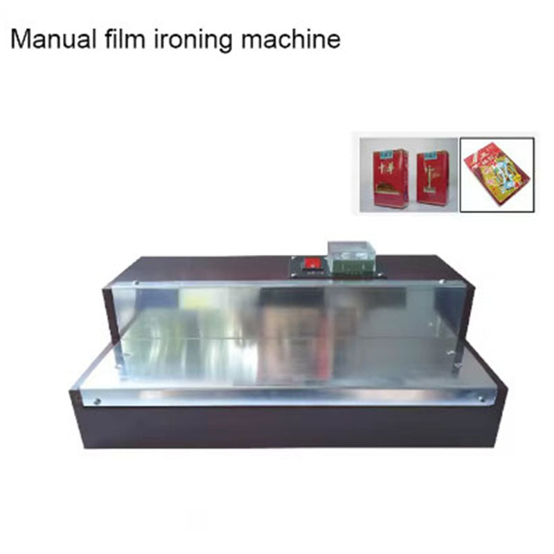 Manual Hot Film Ironing Sealing Machine Film Heat Shrink Wrapping Machine for Perfume Cigarette Cosmetics Box