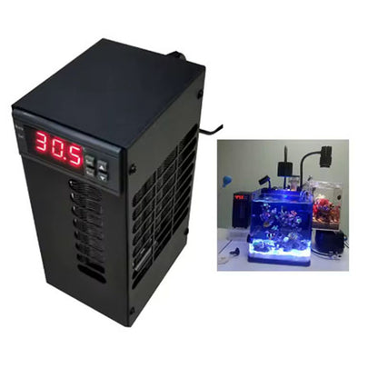 New Constant Temperature Adjustable Semiconductor Electronic Small Chiller Aquarium Fish Tank Circulating Water Cooler