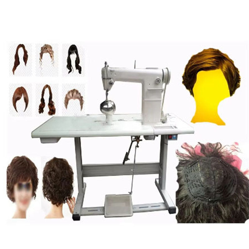 Desktop Wig High Head Car Sewing Machine Feeding High Column Machine Hair Processing Machinery And Equipment Electric Sewing Mac