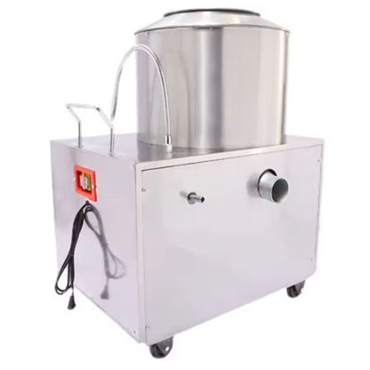 Commercial Small Potato Peeler Automatic Stainless Steel Peeling Machine Taro  Groundnut Ginger Peeler
