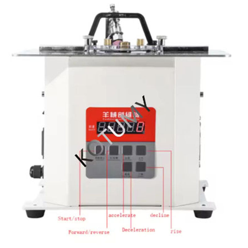 Computer Automatic Knife Adjustment Double-Sided Nylon Cashmere Slitting Machine automatic double-sided quilting machine