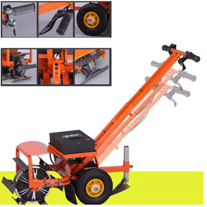 Electric Weeder with Ditching Soil Loosening Plowing and Soil Turning Function Household All-in-one Electric Weeder