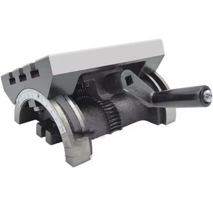 7 Inches Milling Machine Drilling Machine Adjustable Angle Tilting Angle Rotary Table Tilting Workbench