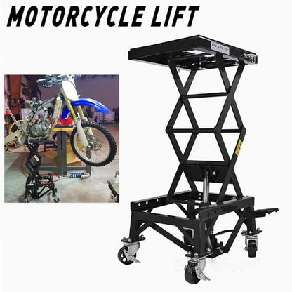 Portable Lift Stand Table hydraulic lifting frame jack for motorcycle high-level hoist lifting platform