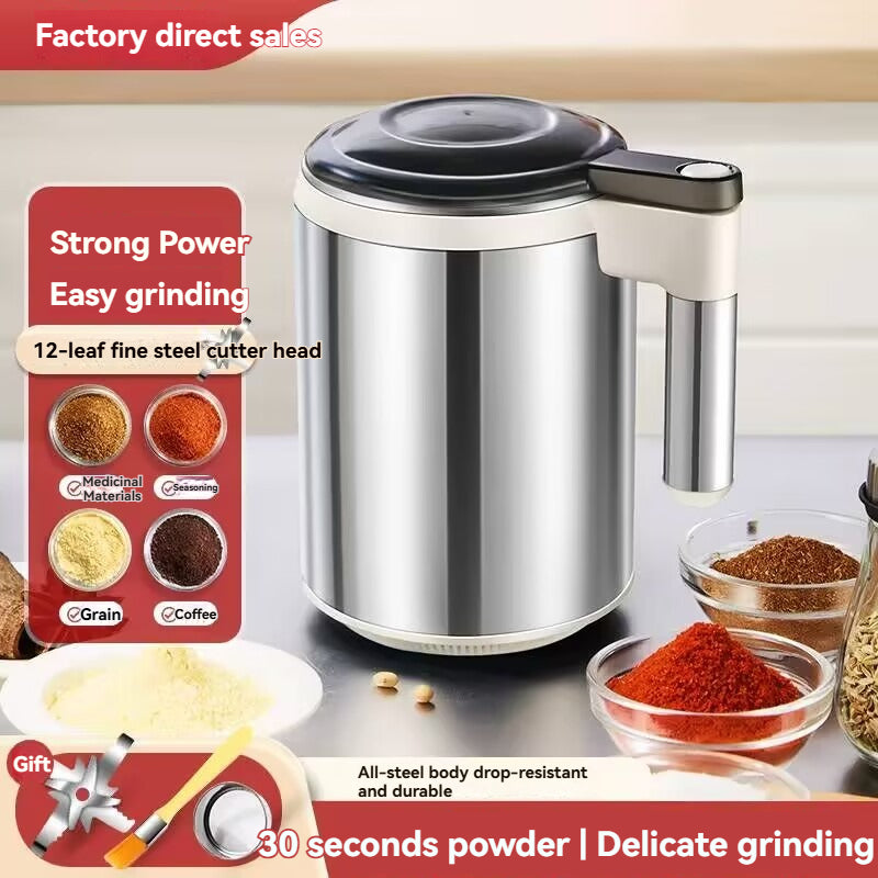 Small household grinding machine, ultra-fine grinding machine, five grain and miscellaneous grain broken wall crusher