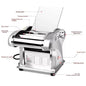Electric noodle press machine, household fully automatic small multifunctional rolling machine, stainless steel noodle machine