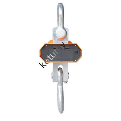 5000KG Portable Electronic Digital Crane Scale Weight Stainless Steel Heavy Duty Hanging Hook Scales LED display