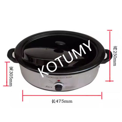 Professional Beauty Salon Hot stone Heater Warmer Machine with Shovel Energy Stone Heating Pot