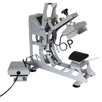 2 in 1 semi-automatic multifunctional Hat Cap Heat Press Printer Label Transfer heat transfer printing machine