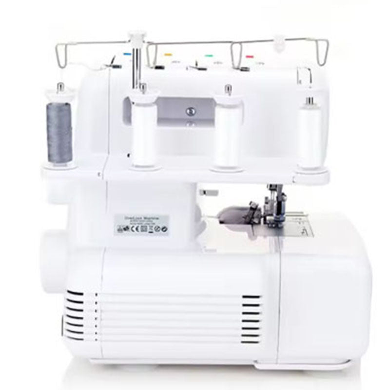 Multifunctional Household Four Thread Overlock Sewing Machine, Code Edge Tape Tying, Electric Desktop Overlock Sewing Machine