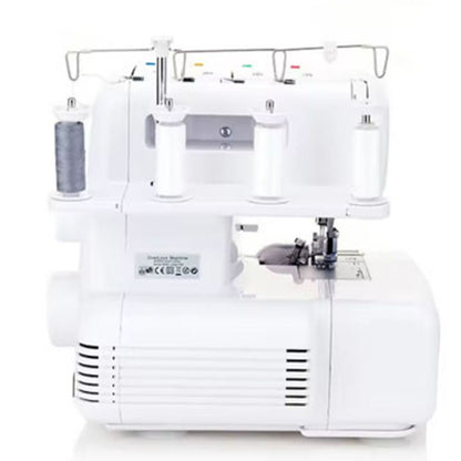 Multifunctional Household Four Thread Overlock Sewing Machine, Code Edge Tape Tying, Electric Desktop Overlock Sewing Machine