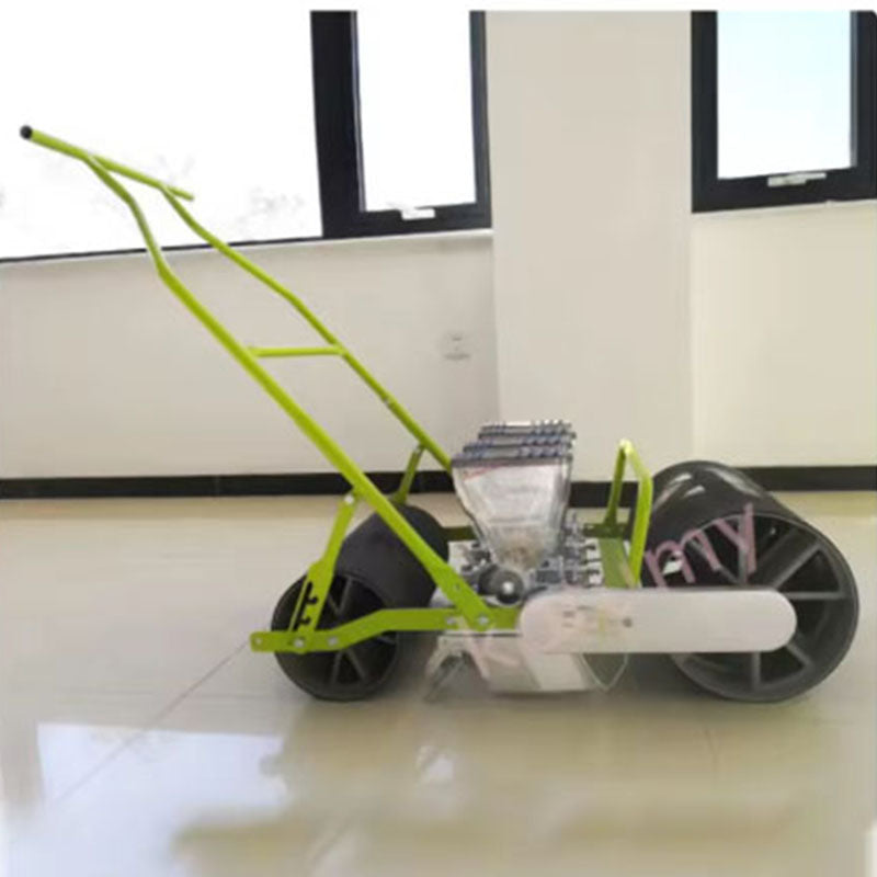 Carrot seeding planting machine cabbages vegetable hand push seeder