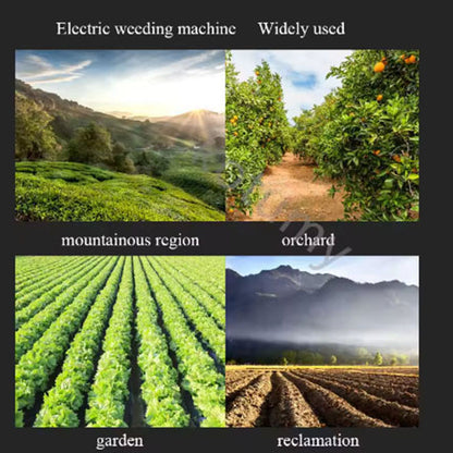 Electric Weeder with Ditching Soil Loosening Plowing and Soil Turning Function Household All-in-one Electric Weeder