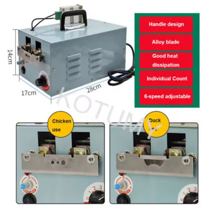220V Poultry Beak Cutting Machine Electric Debeaker Mouth Cutter Removing Device Chicken Chick Farm Equipment Tool