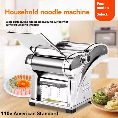 Electric noodle press machine, household fully automatic small multifunctional rolling machine, stainless steel noodle machine