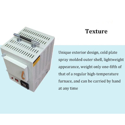 Laboratory Small Electric Furnace High Temperature Intelligent Furnace Enclosed Ceramic Fiber Muffle Furnace