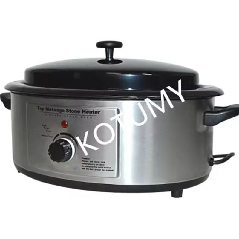 Professional Beauty Salon Hot stone Heater Warmer Machine with Shovel Energy Stone Heating Pot