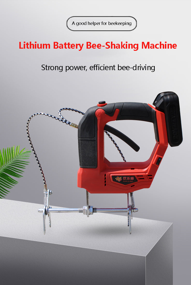 Bee Frame Shaking Machine Electric Vibrating Honey Machine Rechargeable Bee shaker Beekeeping tool Removal Vibrating Machine