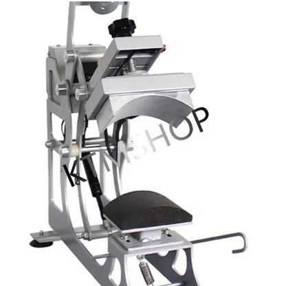 2 in 1 semi-automatic multifunctional Hat Cap Heat Press Printer Label Transfer heat transfer printing machine