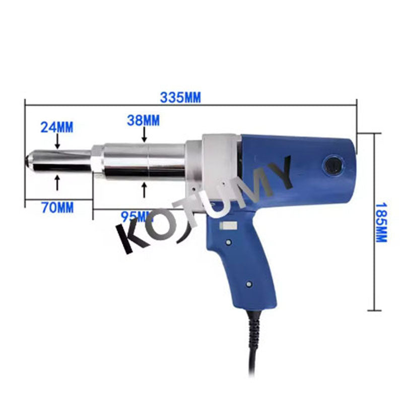 High Quality 400W Electricity Riveter Gun Electric Gun 7000N Electric Nail Gun Suitable for 3.0-5.0mm Blind Rivets