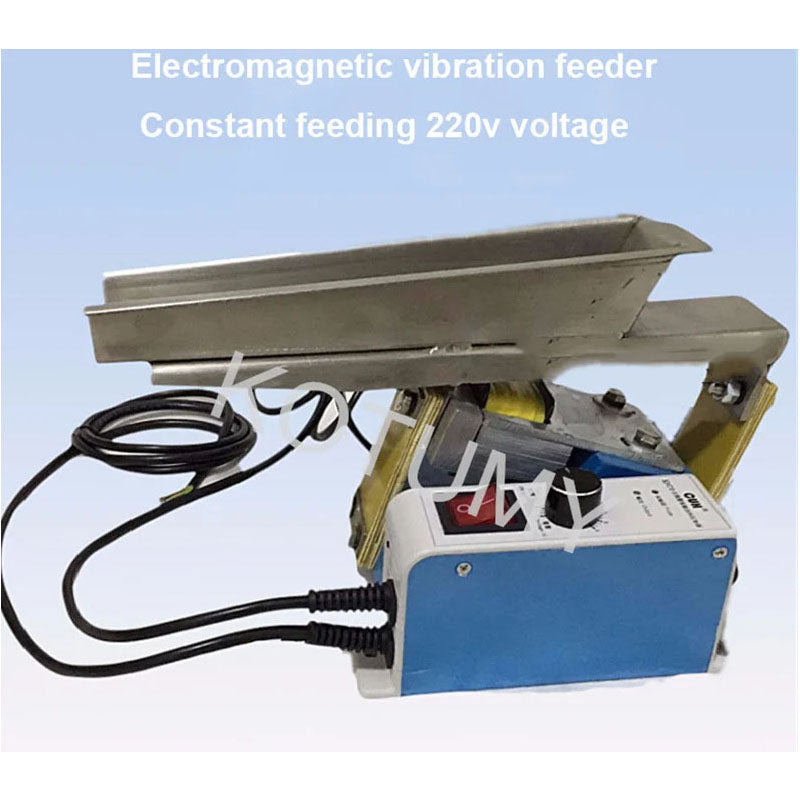 Small electromagnetic vibrating feeder processing capacity 1 ton vibration conveying machinery