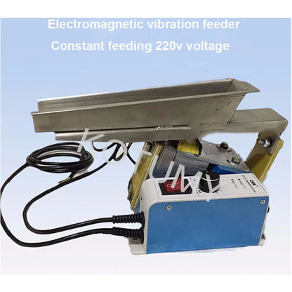 Small electromagnetic vibrating feeder processing capacity 1 ton vibration conveying machinery