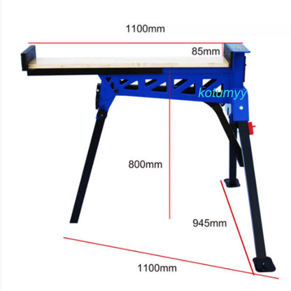 Bench Vise Household Flat-Nose Pliers Multi-Function Vise Workbench Semi-Automatic Vise Large Clamping Force Vise