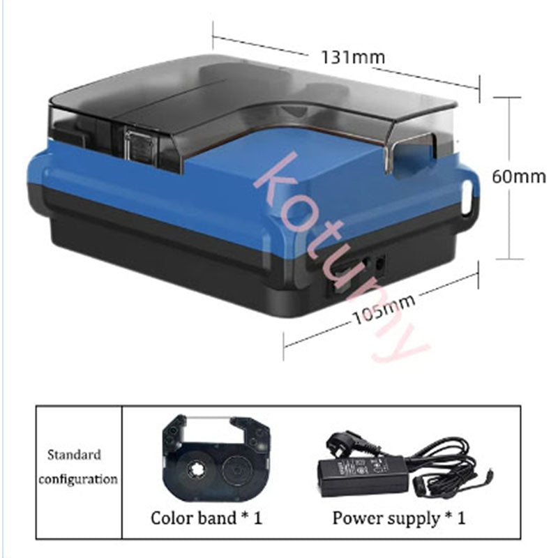 Line numbering machine LK280 Bluetooth portable handheld number tube Wire identification marking machine Sleeve printer
